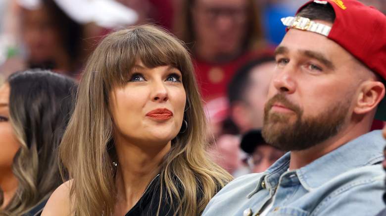 Taylor i Travis “przyłapani” na wspólnym opuszczeniu wydarzenia sportowego.