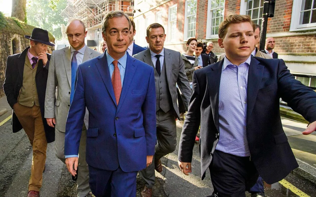 Podróż Farage’a na spotkanie z Muskiem