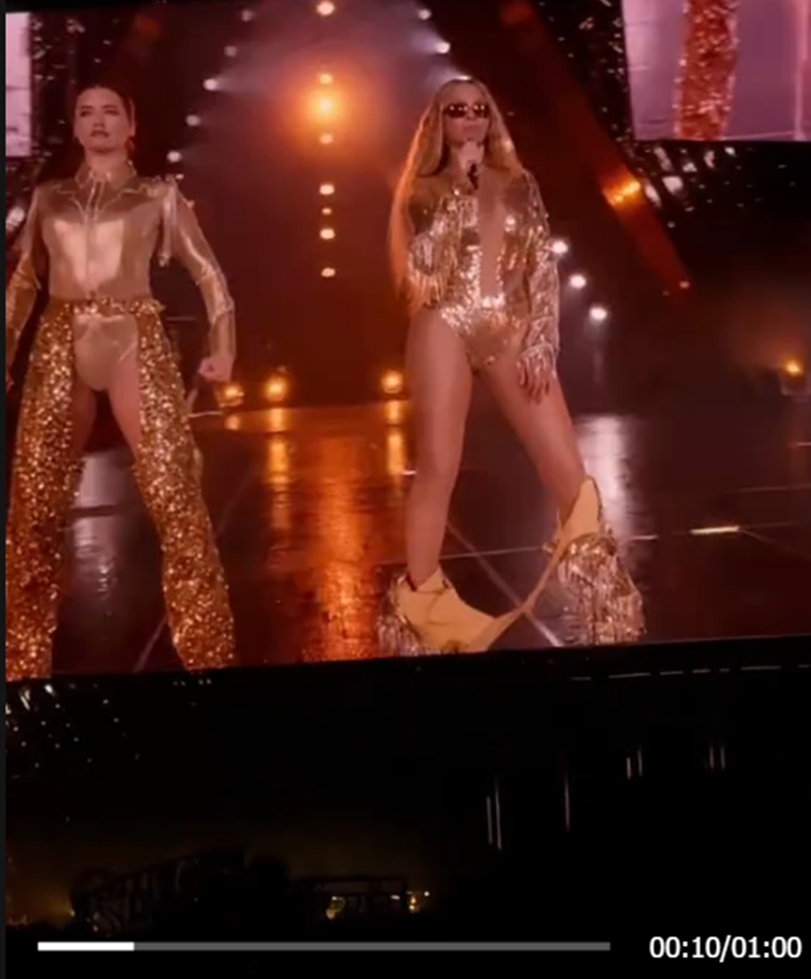 Beyoncé mistrzowsko radzi sobie po zsunięciu spodni podczas koncertu Cowboy Carter w Londynie