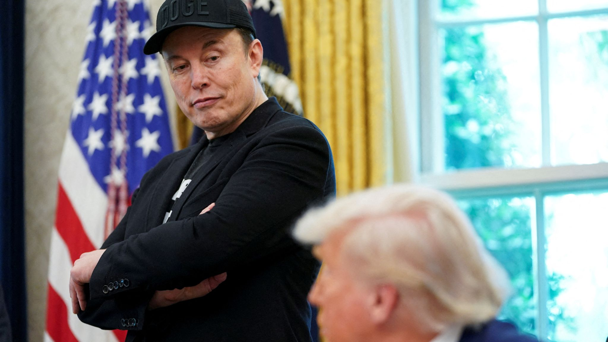 Konflikt Muska z Trampem