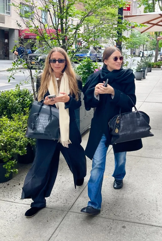Mary-Kate i Ashley Olsen znów razem. Rzadkie wyjście w Nowym Jorku i kolejna nominacja dla The Row